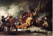 John Trumbull The Death of Montgomery in the Attack on Quebec France oil painting artist